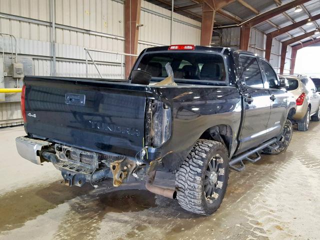 5TFDW5F10EX332418 - 2014 TOYOTA TUNDRA CRE BLACK photo 4