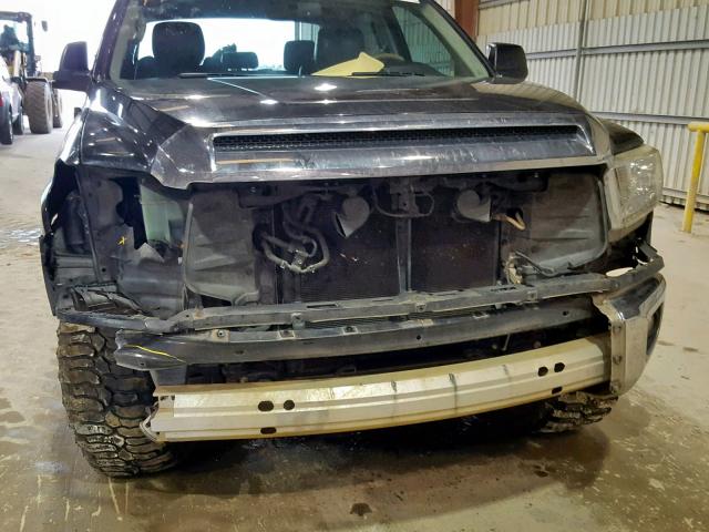5TFDW5F10EX332418 - 2014 TOYOTA TUNDRA CRE BLACK photo 9