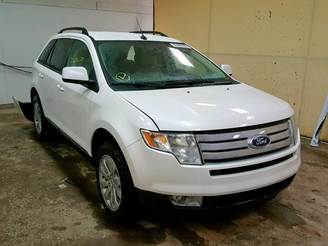 2FMDK3JC6ABB64273 - 2010 FORD EDGE SEL WHITE photo 1