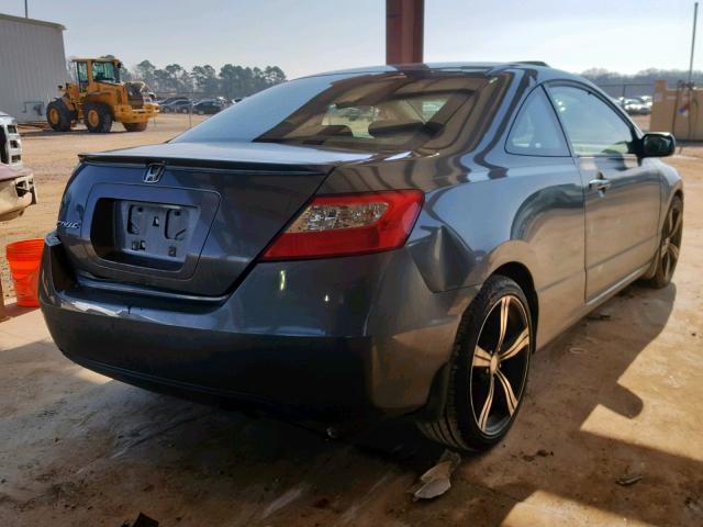 2HGFG12999H524992 - 2009 HONDA CIVIC EXL GRAY photo 4