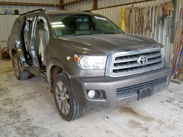 5TDKY5G11HS069088 - 2017 TOYOTA SEQUOIA LI GRAY photo 1