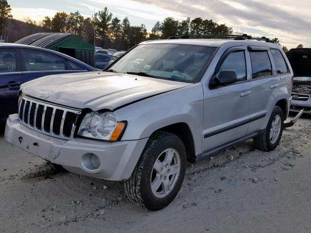 1J8GR48K77C583590 - 2007 JEEP GRAND CHER GRAY photo 2