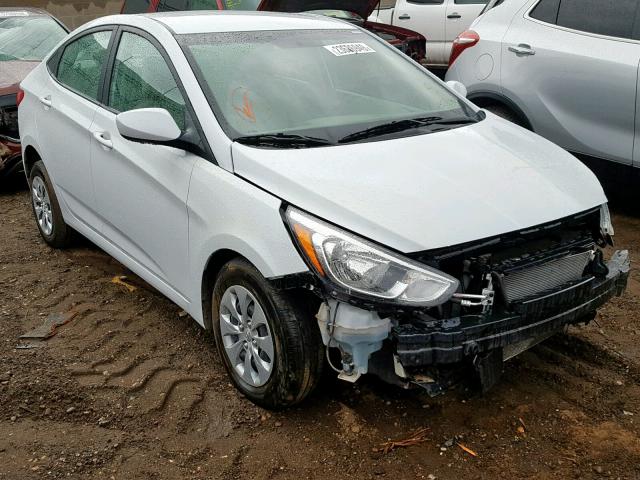 KMHCT4AE5HU378465 - 2017 HYUNDAI ACCENT SE WHITE photo 1