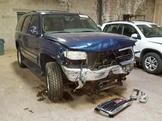 1GKEK13T95J114161 - 2005 GMC YUKON BLUE photo 1