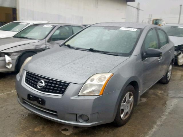 3N1AB61E58L630478 - 2008 NISSAN SENTRA 2.0 SILVER photo 2