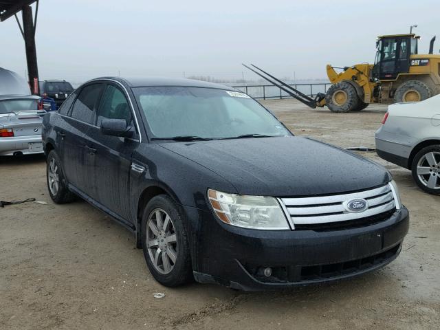 1FAHP24WX8G155320 - 2008 FORD TAURUS SEL BLACK photo 1