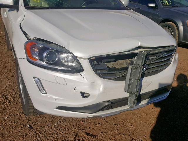 YV4902DZ2E2528434 - 2014 VOLVO XC60 T6 WHITE photo 9