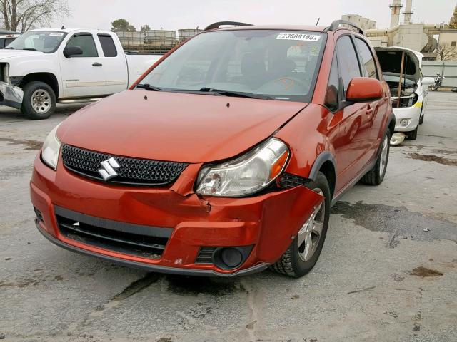 JS2YB5A37C6300709 - 2012 SUZUKI SX4 ORANGE photo 2