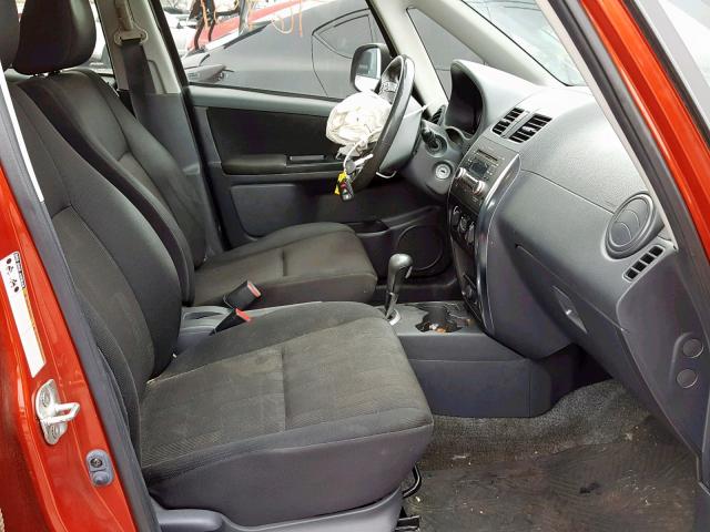 JS2YB5A37C6300709 - 2012 SUZUKI SX4 ORANGE photo 5