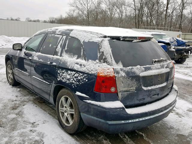 2A8GF68X88R150529 - 2008 CHRYSLER PACIFICA T BLUE photo 3