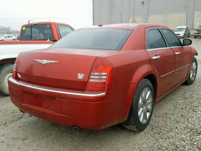 2C3KA63H77H821147 - 2007 CHRYSLER 300C MAROON photo 4