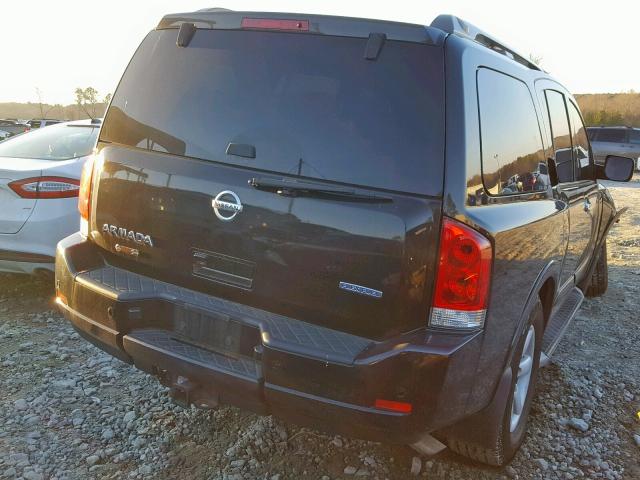 5N1BA0NDXDN601177 - 2013 NISSAN ARMADA SV BLACK photo 4