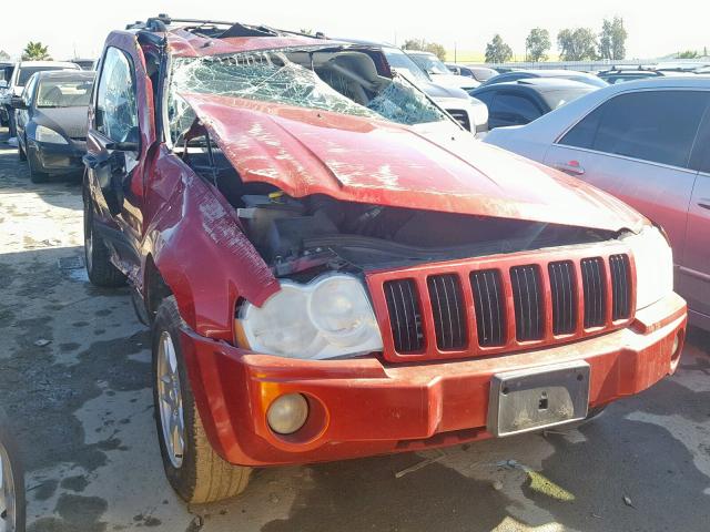 1J4GR48K75C513294 - 2005 JEEP GRAND CHER RED photo 1