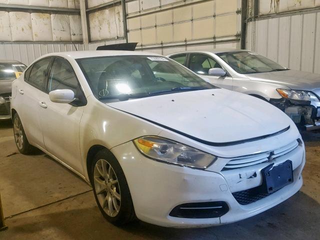 1C3CDFBA1DD318108 - 2013 DODGE DART SXT WHITE photo 1