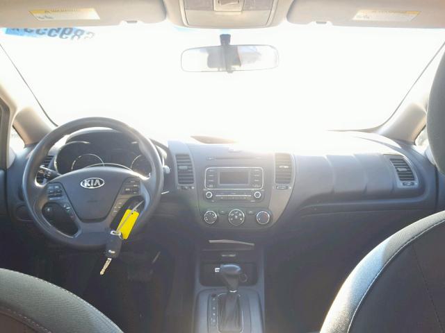 KNAFX4A65E5127186 - 2014 KIA FORTE LX 勃艮第红 照片 9