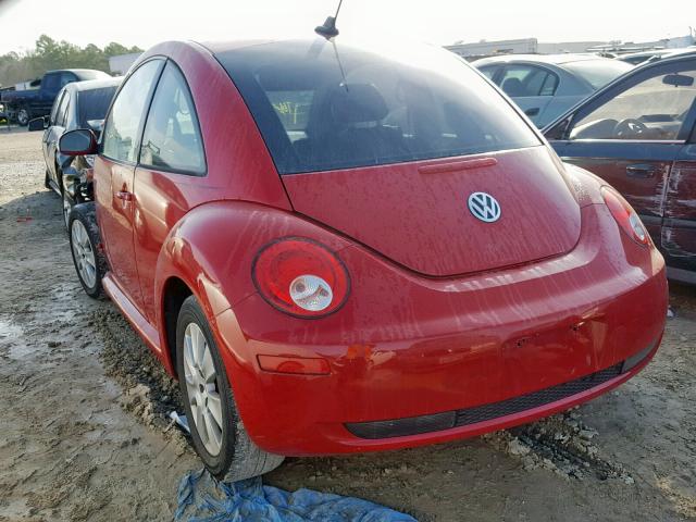 3VWRW31C09M514227 - 2009 VOLKSWAGEN NEW BEETLE Rot Foto 3