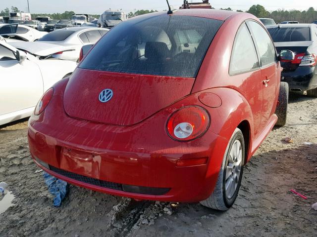 3VWRW31C09M514227 - 2009 VOLKSWAGEN NEW BEETLE Rot Foto 4