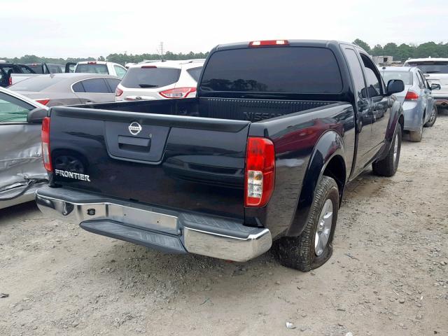 1N6BD0CT5DN764290 - 2013 NISSAN FRONTIER S BLACK photo 4