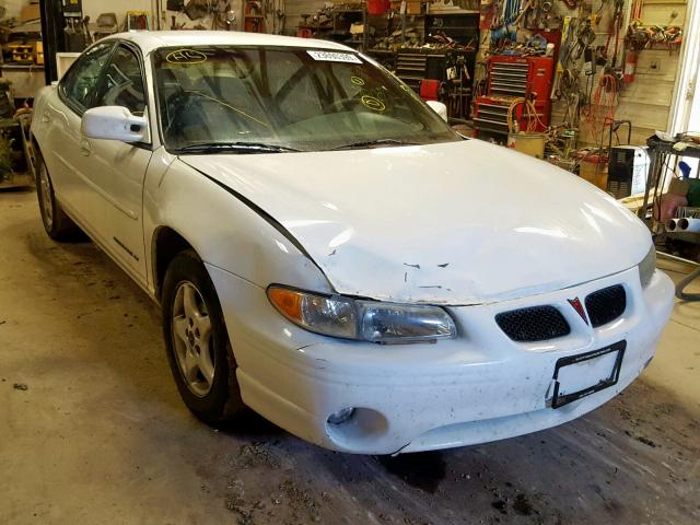 1G2WK52J51F106003 - 2001 PONTIAC GRAND PRIX WHITE photo 1