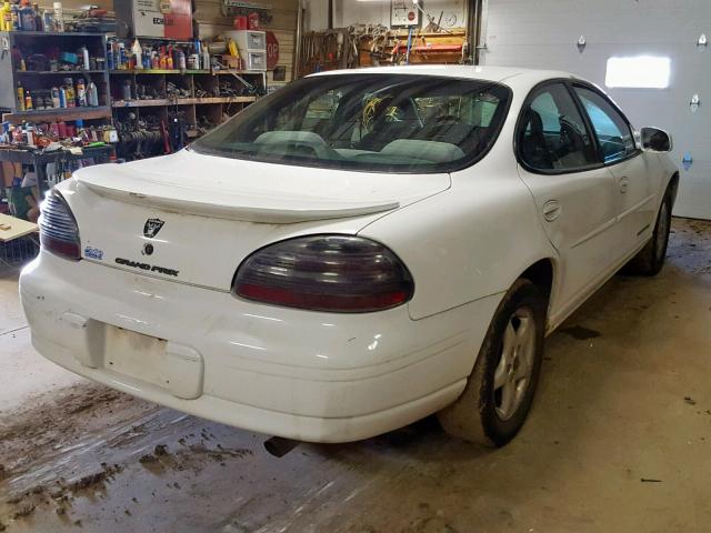 1G2WK52J51F106003 - 2001 PONTIAC GRAND PRIX WHITE photo 4