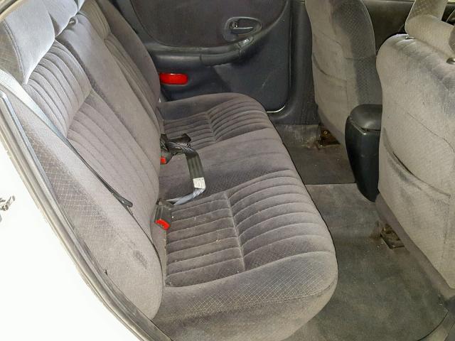 1G2WK52J51F106003 - 2001 PONTIAC GRAND PRIX WHITE photo 6