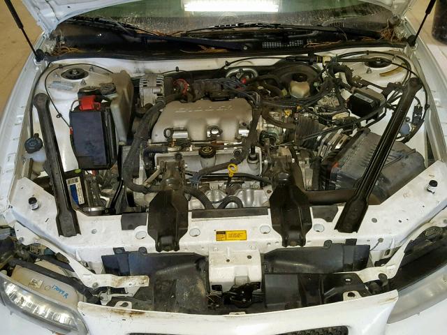 1G2WK52J51F106003 - 2001 PONTIAC GRAND PRIX WHITE photo 7