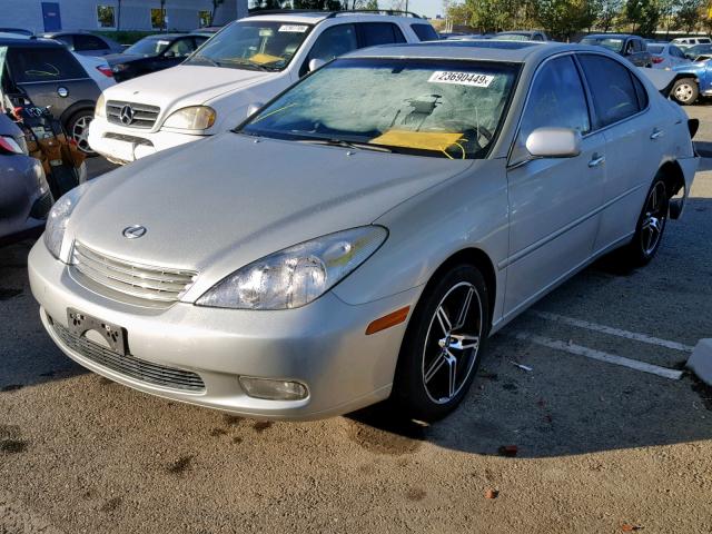 JTHBF30GX36021329 - 2003 LEXUS ES 300 SILVER photo 2