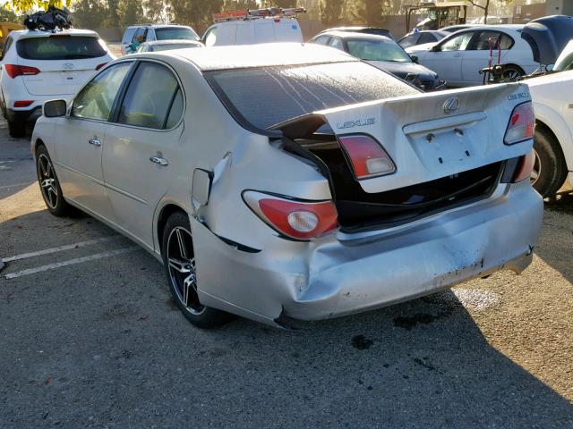 JTHBF30GX36021329 - 2003 LEXUS ES 300 SILVER photo 3