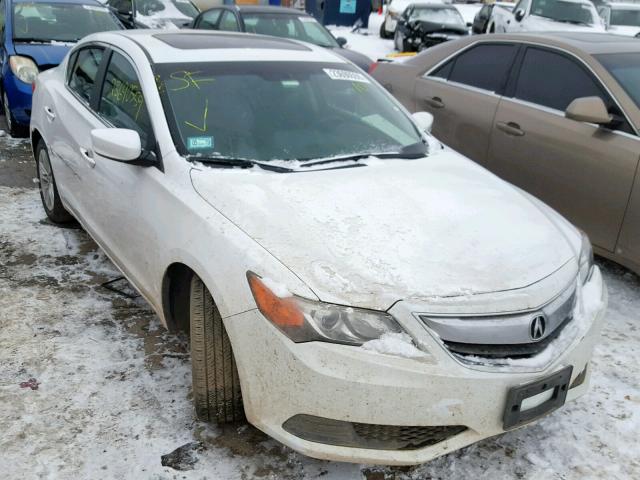 19VDE1F3XDE010051 - 2013 ACURA ILX 20 WHITE photo 1