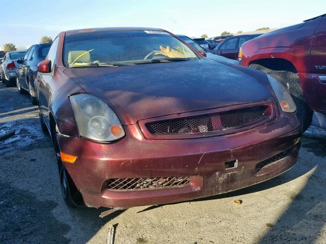 JNKCV54E33M213621 - 2003 INFINITI G35 勃艮第红 照片 1