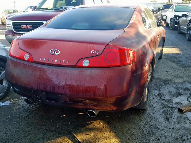 JNKCV54E33M213621 - 2003 INFINITI G35 勃艮第红 照片 4