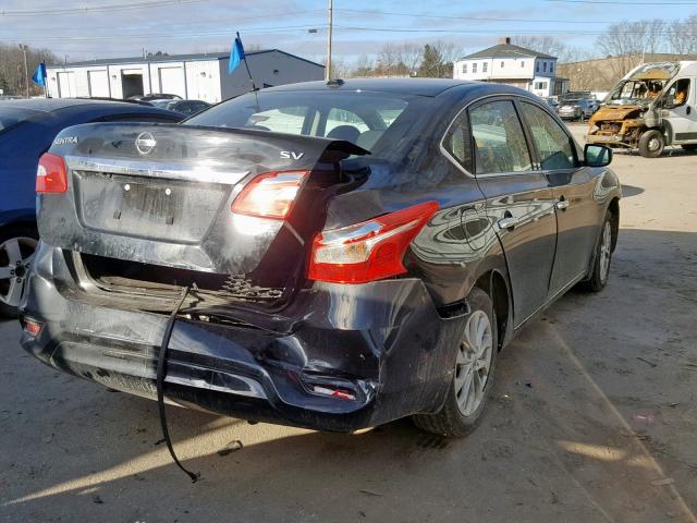 3N1AB7AP5JY320931 - 2018 NISSAN SENTRA S BLACK photo 4