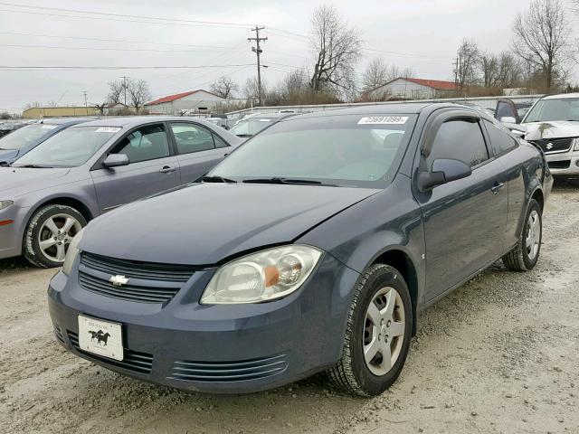 1G1AL18F087165729 - 2008 CHEVROLET COBALT LT CHARCOAL photo 2