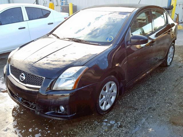 3N1AB6AP3CL702398 - 2012 NISSAN SENTRA 2.0 BLACK photo 2