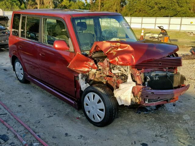 JTLKT324064109680 - 2006 TOYOTA SCION XB BURGUNDY photo 1