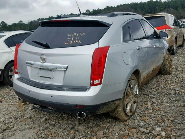 3GYFNCEY2AS621806 - 2010 CADILLAC SRX PREMIU SILVER photo 4