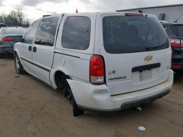 1GNDV23127D214954 - 2007 CHEVROLET UPLANDER L WHITE photo 3