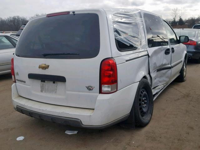 1GNDV23127D214954 - 2007 CHEVROLET UPLANDER L WHITE photo 4