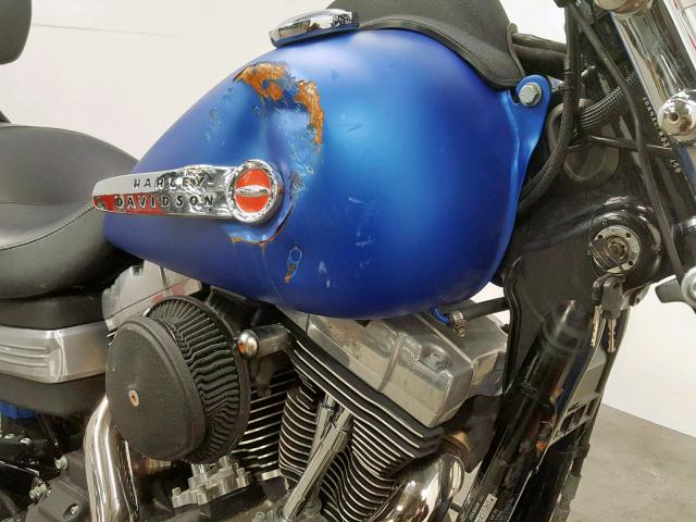 1HD1GX4127K317044 - 2007 HARLEY-DAVIDSON FXDBI BLUE photo 17