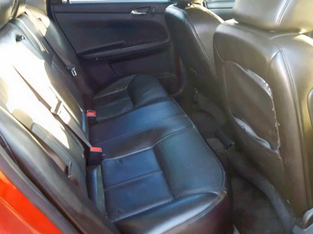 2G1WD57CX91206142 - 2009 CHEVROLET IMPALA SS RED photo 6