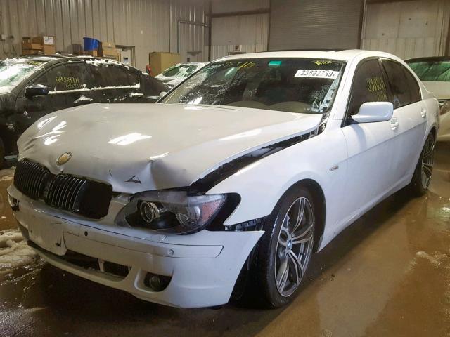 WBAHL835X6DT05293 - 2006 BMW 750 I WHITE photo 2