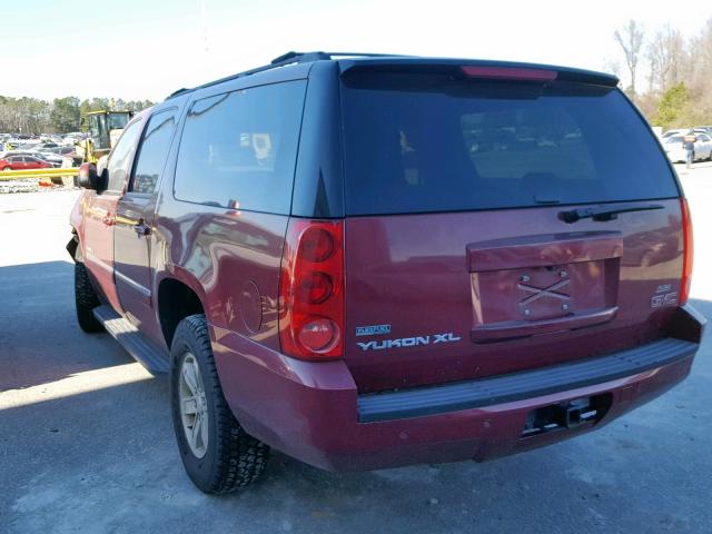 1GKS1HE08BR202018 - 2011 GMC YUKON XL C BURGUNDY photo 3