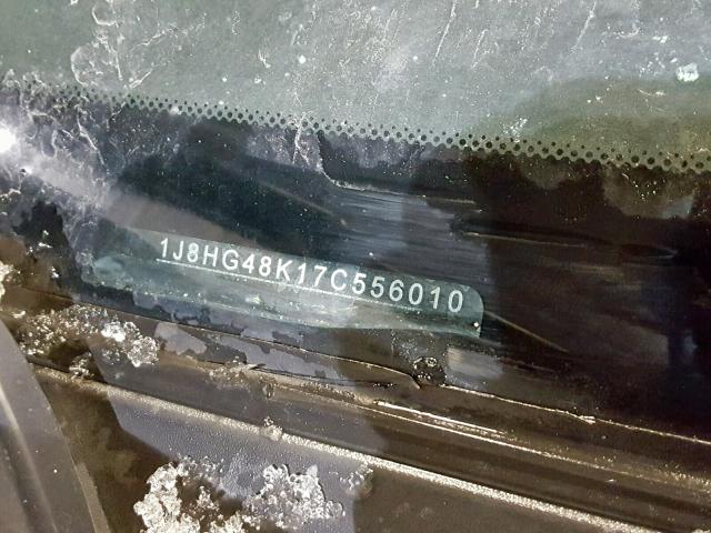 1J8HG48K17C556010 - 2007 JEEP COMMANDER Mavi foto 10