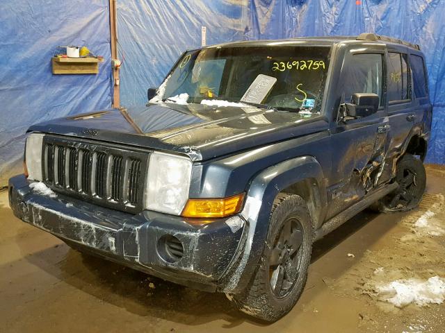 1J8HG48K17C556010 - 2007 JEEP COMMANDER Mavi foto 2