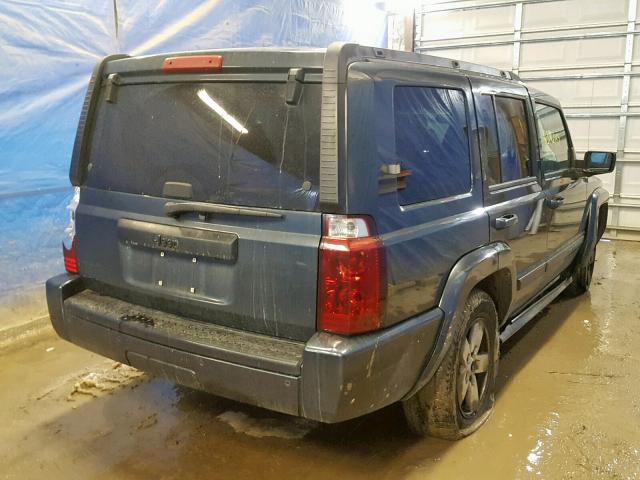 1J8HG48K17C556010 - 2007 JEEP COMMANDER Mavi foto 4