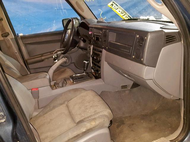 1J8HG48K17C556010 - 2007 JEEP COMMANDER Mavi foto 5