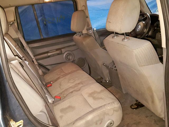 1J8HG48K17C556010 - 2007 JEEP COMMANDER Mavi foto 6