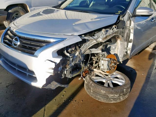 1N4BL3AP4EC900604 - 2014 NISSAN ALTIMA 3.5 SILVER photo 9