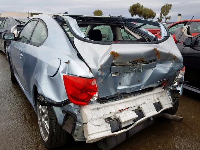 JTKDE167570147415 - 2007 TOYOTA SCION TC 青色 照片 3
