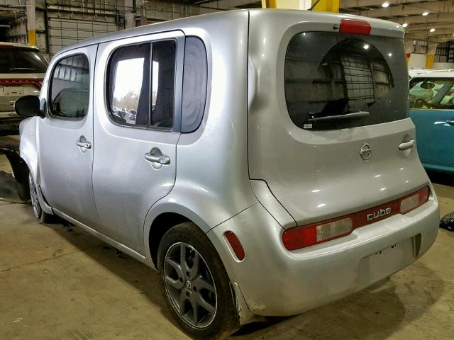 JN8AZ28R19T126392 - 2009 NISSAN CUBE BASE GRAY photo 3